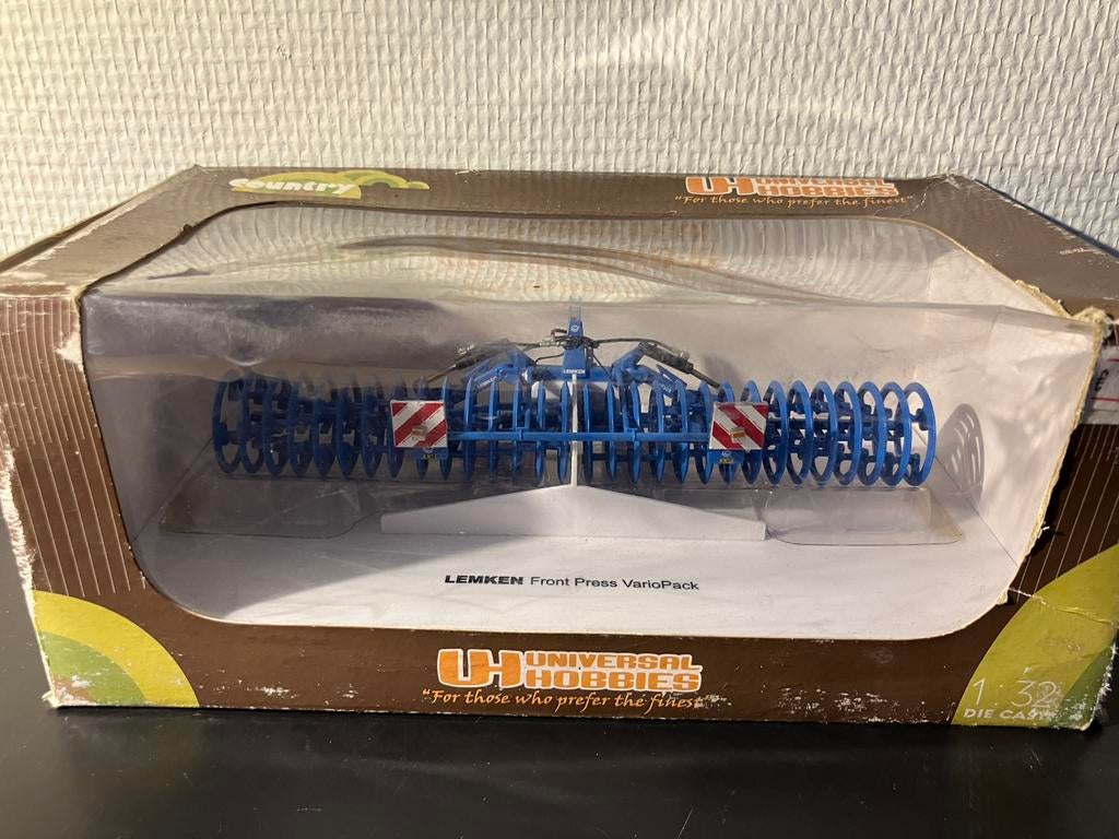 Lemken front press variopack UH 1:32, Ophalen of Verzenden, Zo goed als nieuw, Tractor of Landbouw, Universal Hobbies