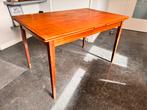 Vintage uitschuifbare eettafel jaren 60, Ophalen, Gebruikt, 200 cm of meer, Scandinavisch