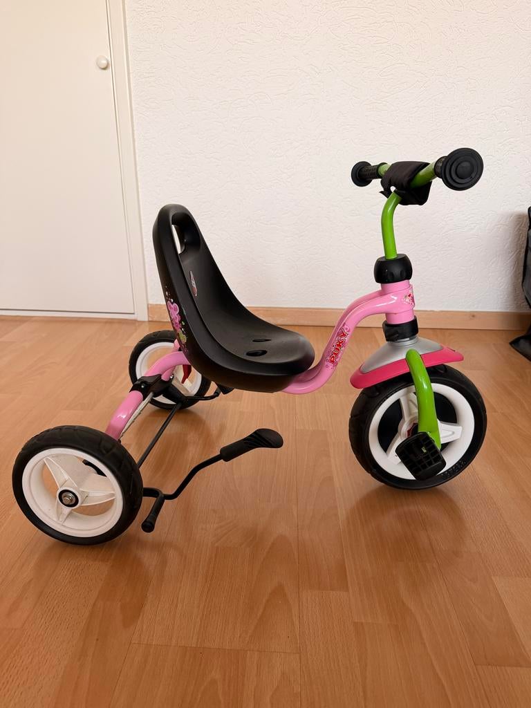 Puky driewieler roze/groen - Zo goed als nieuw, Fietsen en Brommers, Fietsen | Driewielers, Ophalen of Verzenden, Zo goed als nieuw