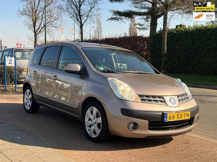 Nissan Note 1.4 First Note *AIRCO| M-DISPLAY, Auto's, Nissan, Bedrijf, Te koop, Note, ABS, Airbags, Airconditioning, Apple Carplay