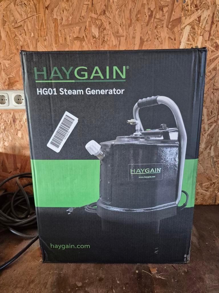 HAYGAIN HG01 Stoomgenerator - Paardenvoer Stomer, Ophalen of Verzenden, Zo goed als nieuw