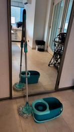 Leifheit Clean Twist Mop en Emmer Set - Turquoise, Huis en Inrichting, Schoonmaakartikelen, Ophalen of Verzenden, Dweilemmer, -bak, of -wagen