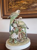 Porselein vogels, Ophalen