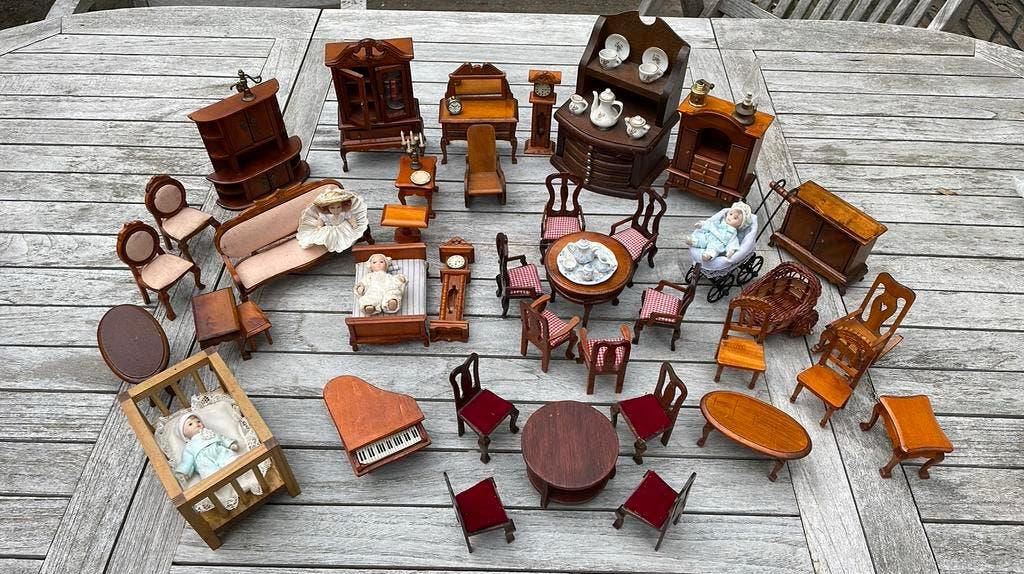 Poppenhuis accessoires, Ophalen of Verzenden, Gebruikt, Poppenhuis