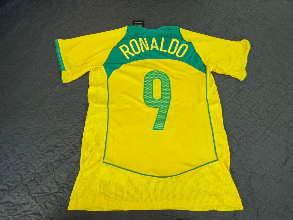Brazilië 2004 Ronaldo shirt maat XL, Maat XL, Ophalen of Verzenden, Nieuw, Shirt