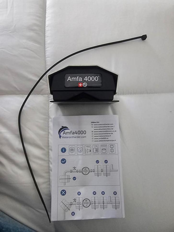Amfa 4000 Waterontharder - Nieuw in doos, Witgoed en Apparatuur, Waterontharders, Nieuw, Magnetische wateronthardeer, Ophalen of Verzenden