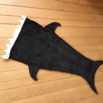 Home Creation Slaapzak Fleece deken/plaid zwart wit walvis, Kinderen en Baby's, Kinderkleding | Maat 116, Broek, Jongen of Meisje