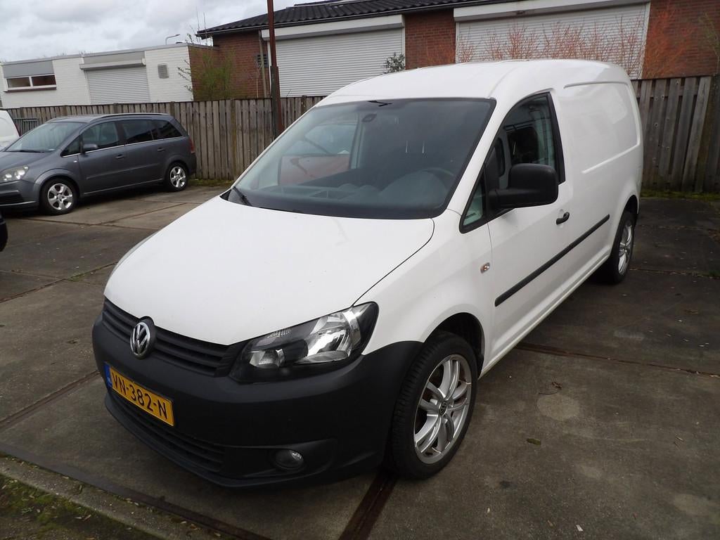 Volkswagen Caddy 2.0 TDI Maxi BMT 140 pk airco navi l 2, Auto's, Bestelauto's, Voorwielaandrijving, Gebruikt, 4 cilinders, Volkswagen