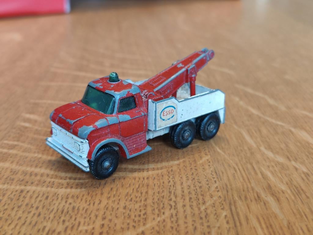 Matchbox Ford Heavy Wreck Truck ESSO, Ophalen of Verzenden, Zo goed als nieuw, Bus of Vrachtwagen