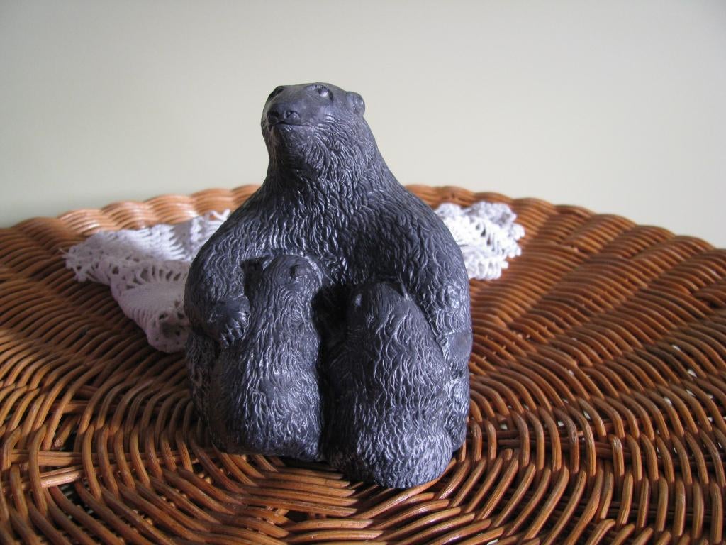 Wolf Canada * ijsbeer # polar bear met cubs / welpen *, Ophalen of Verzenden, Zo goed als nieuw, Dier