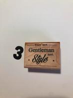 Houten stempels deel 8, Ophalen of Verzenden, Zo goed als nieuw, EZ-mounted stempel
