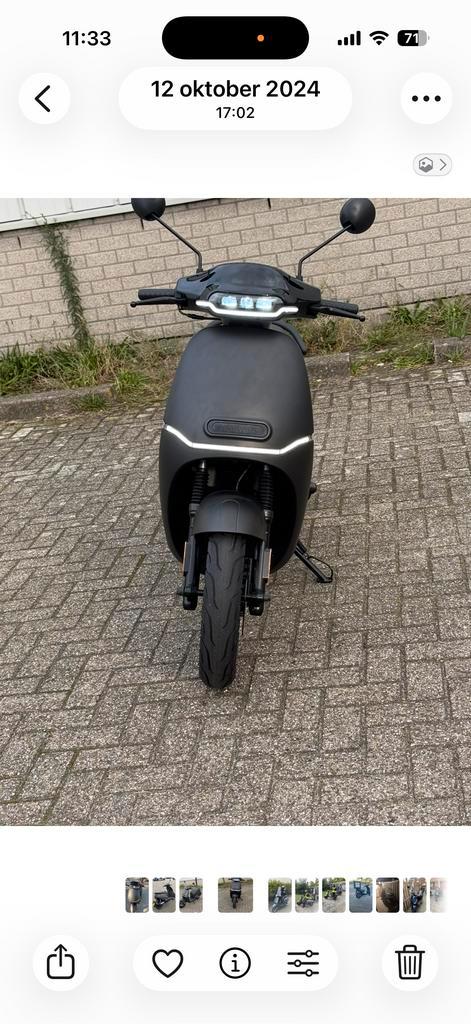 Horwin EK1 E-Scooter- 50 km/u 1,5 jaar oud 150 km op teller, Fietsen en Brommers, Scooters | Overige merken, Zo goed als nieuw