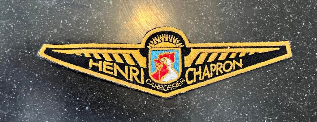 Henri Chapron Carrossier patch, Ophalen of Verzenden, Zo goed als nieuw
