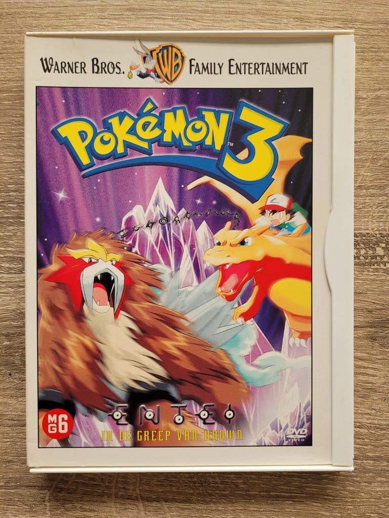 Pokémon 3: In de Greep van Unown - DVD, Cd's en Dvd's, Avontuur, Ophalen of Verzenden, Zo goed als nieuw, Vanaf 6 jaar