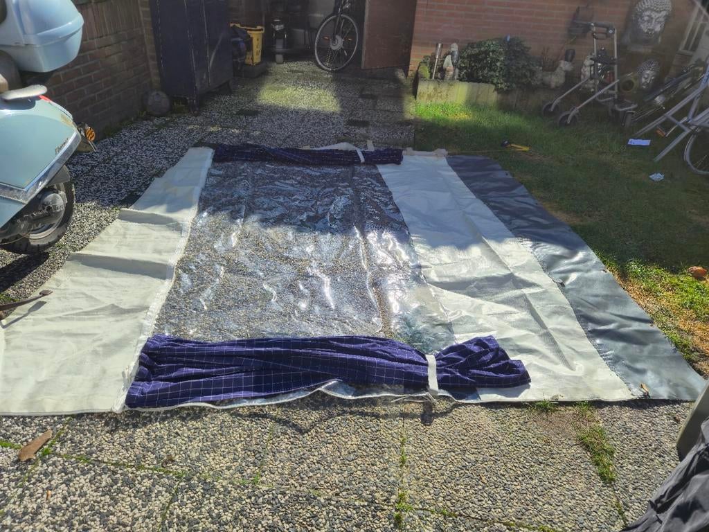 Zijwanden voor luifel - Bescherming tegen zon, regen en wind, Caravans en Kamperen, Voortenten en Luifels, Ophalen, Gebruikt, Overige merken