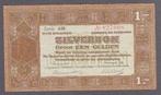 Zilverbon - 1 GULDEN 1.2.1920 ZF/P - AV3.1b, P15, Verzenden, 1 gulden