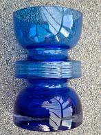 kobaltblauwe glazen vaas, Ophalen of Verzenden