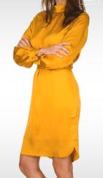 Dante6 okergele jurk, maat 2/38 als nieuw, Kleding | Dames, Jurken, Ophalen of Verzenden, Zo goed als nieuw, Maat 38/40 (M), Geel