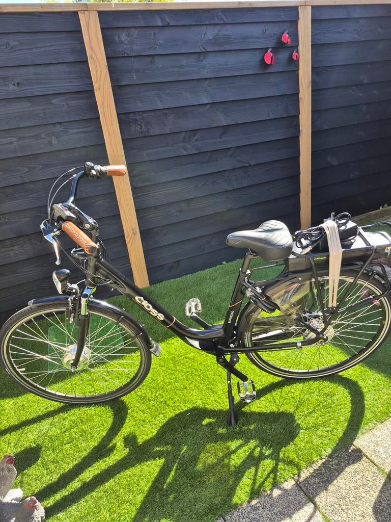 E-bike Cross Espresso, Gebruikt, 51 tot 55 cm, 30 tot 50 km per accu, Ophalen