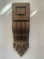 MOOIE OUDE houten CONSOLE (met ophanghaakje, Ophalen of Verzenden