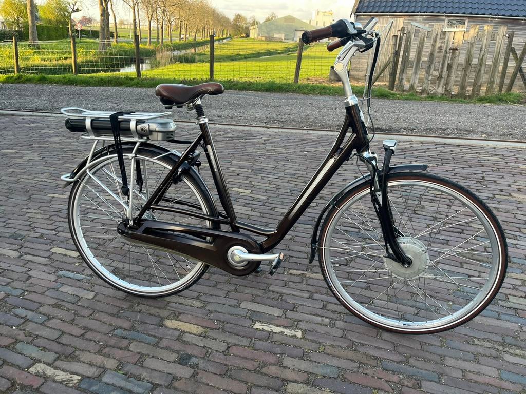 Batavus Allegro dames fiets elektrisch zo goed als nieuw!, Ophalen, Versnellingen, Batavus, Zo goed als nieuw