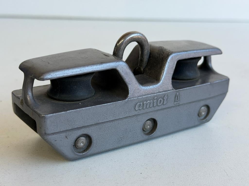 Amiot kar / slede 2 schijfs, Watersport en Boten, Ophalen of Verzenden, Gebruikt, Lijn of Blok