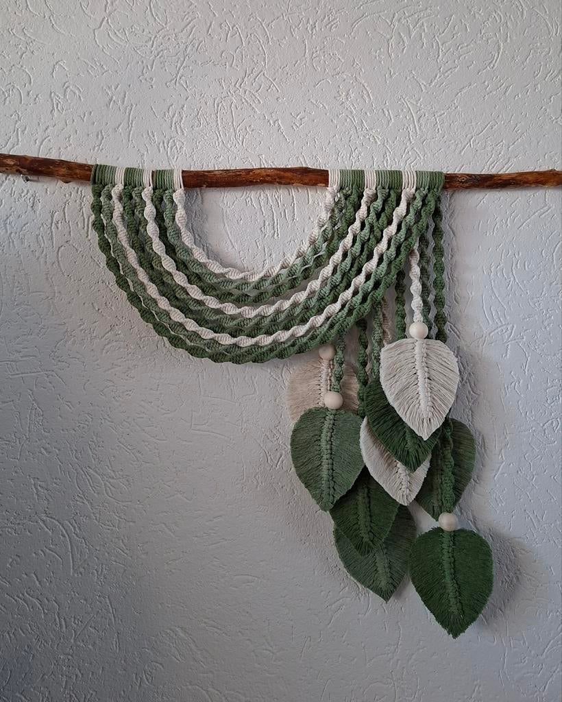 Macrame, Ophalen, Groen, Overige materialen