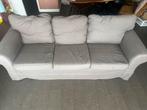 IKEA 3-zits bank in lichtbruin, Huis en Inrichting, Ophalen, Gebruikt, Driepersoons, 75 tot 100 cm