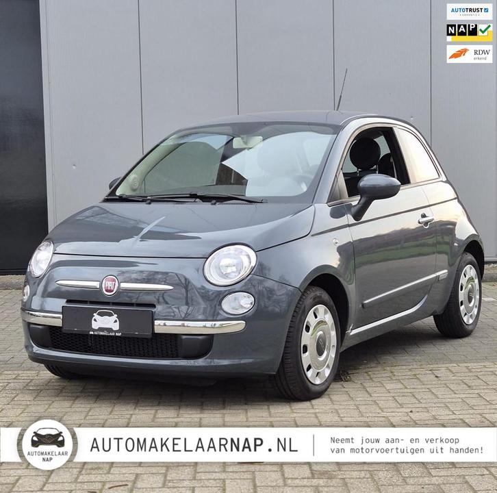 Fiat 500 1.2 Pop / Automaat / Lage KM-stand/ Org NL / Rijkla, Auto's, Fiat, Bedrijf, Te koop, ABS, Airbags, Airconditioning, Centrale vergrendeling