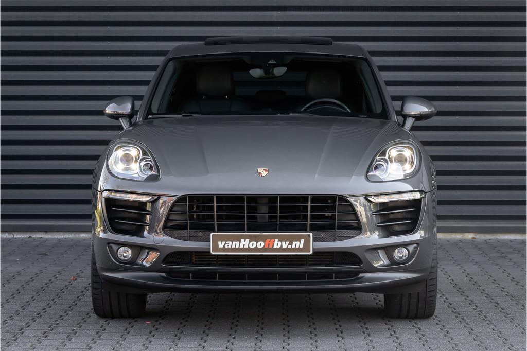 Porsche Macan 2.0 18stoel-Trekhaak-21 inch-Pano (bj 2017), Auto's, Porsche, Automaat, Gebruikt, 4 cilinders, Bedrijf