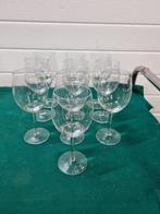 Wijnglazen op voet glas 10 stuks, Ophalen of Verzenden, 'T Olde Gre-j, Info@toldegrej.nl, Endepoelstraat 20f Didam