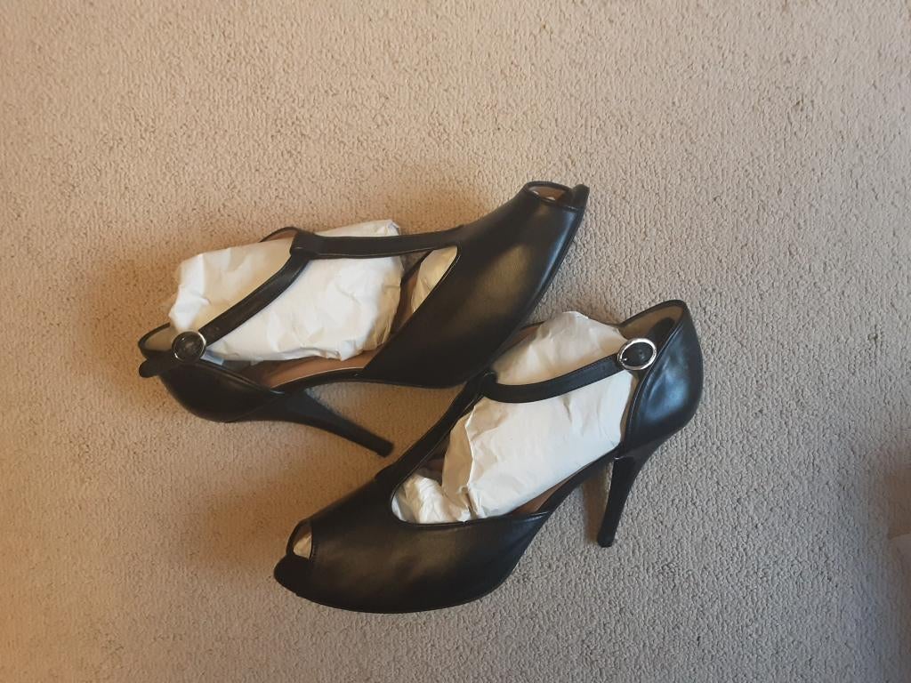 Stravers pumps zwart maat 45, Stravers, Pumps, Verzenden, Zwart