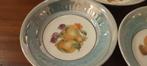 Vintage set schalen, fruitmotief, omstreeks 1950, Ophalen of Verzenden