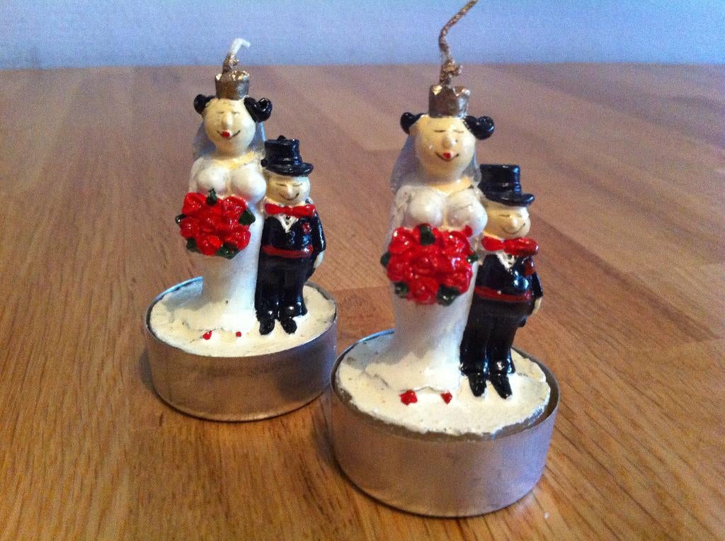 uitdeel bedankjes bruidspaar theelichtje 87 stuks samen, Ophalen of Verzenden, Nieuw, Overige typen