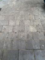 Gebruikte trommel tegels 20X30cmX6 , ca. 25-28 m2, Tuin en Terras, Tegels en Klinkers, Ophalen, Gebruikt, 10 m² of meer, Beton