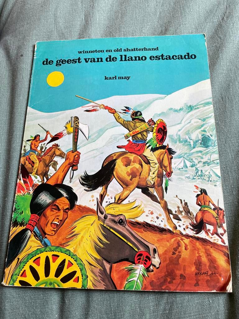 Winnetou en Old Shatterhand: De Geest van de Llano Estacado, Boeken, Stripboeken, Eén stripboek, Ophalen of Verzenden, Gelezen