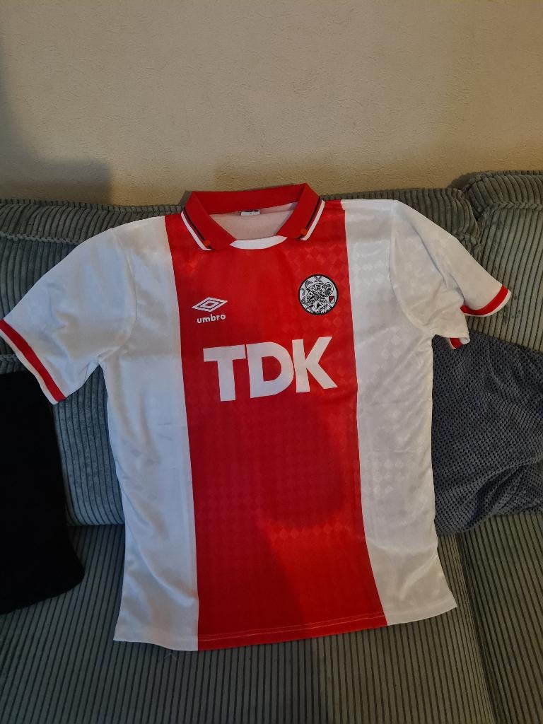 Bergkamp ajax umbro shirt, Ophalen of Verzenden, Zo goed als nieuw, Ajax, Shirt