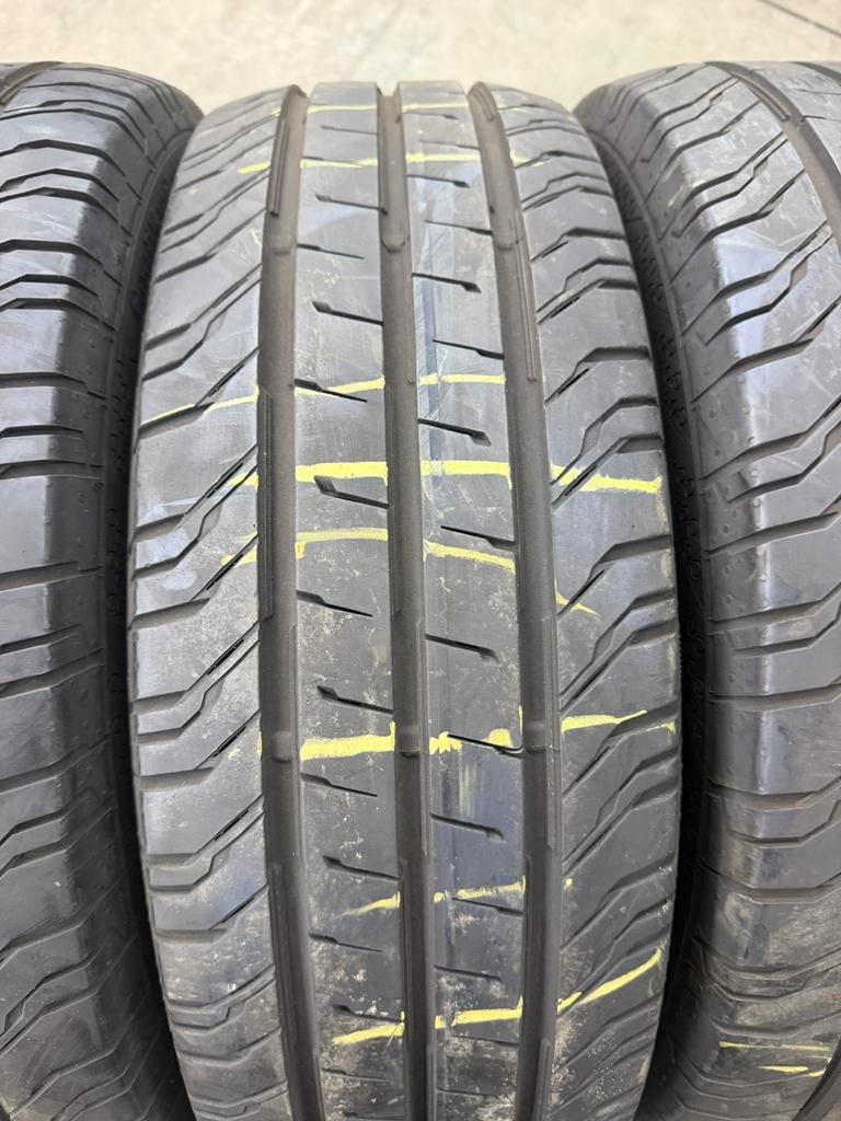 4x 215-60-17 Continental zomer Busbanden 7mm €300,- all incl, Ophalen, Zomerbanden, Band(en)