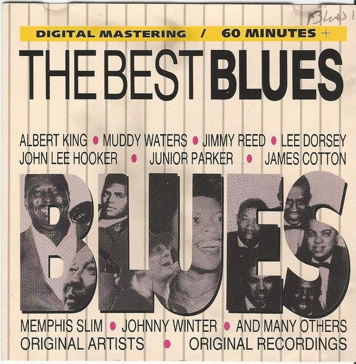 The best blues oa.Albert King,Otis Rush,Elmore James = 2,99, Cd's en Dvd's, Cd's | Jazz en Blues, Zo goed als nieuw, Blues, 1980 tot heden