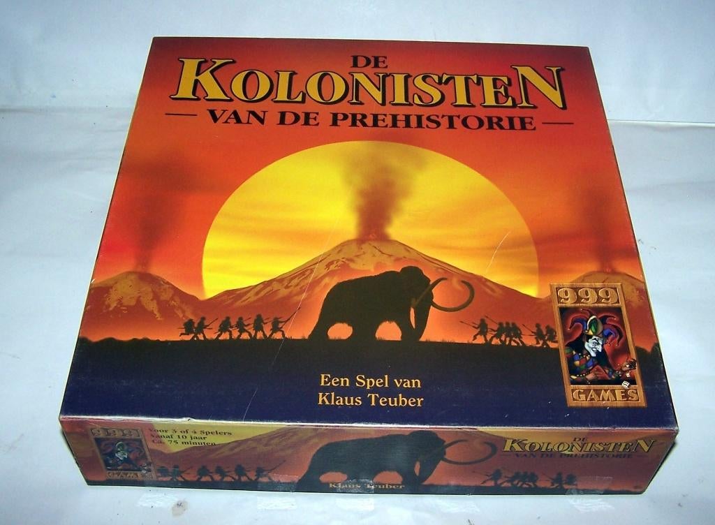 De Kolonisten van de Prehistorie. Compleet/izgs., Een of twee spelers, Ophalen of Verzenden, Zo goed als nieuw, 999 games.