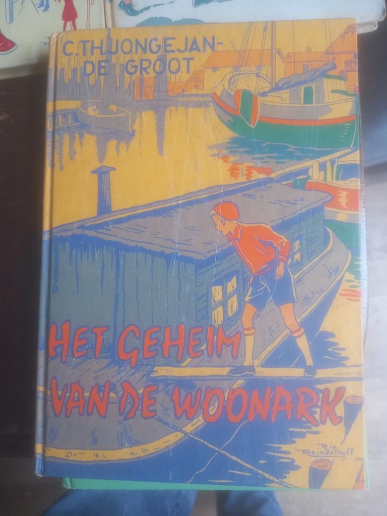 Het Geheim van de Woonark - C.Th. Jongeman-de Groot, Ophalen of Verzenden, Gelezen, C.Th. Jongeman-de Groot, Fictie algemeen