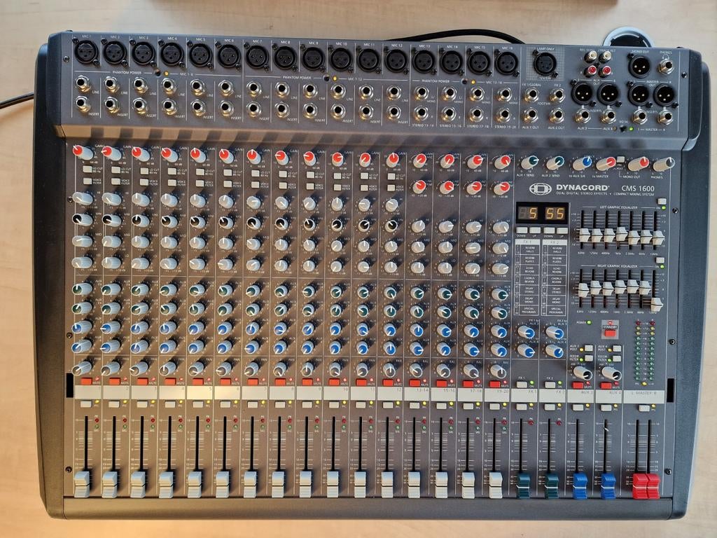 Dynacord CMS-1600 Mk2, Ophalen of Verzenden, Zo goed als nieuw