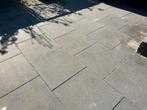Terrastegels 60x60 Antraciet - Zelf verwijderen, Tuin en Terras, Tegels en Klinkers, Ophalen, Gebruikt, 10 m² of meer, Beton