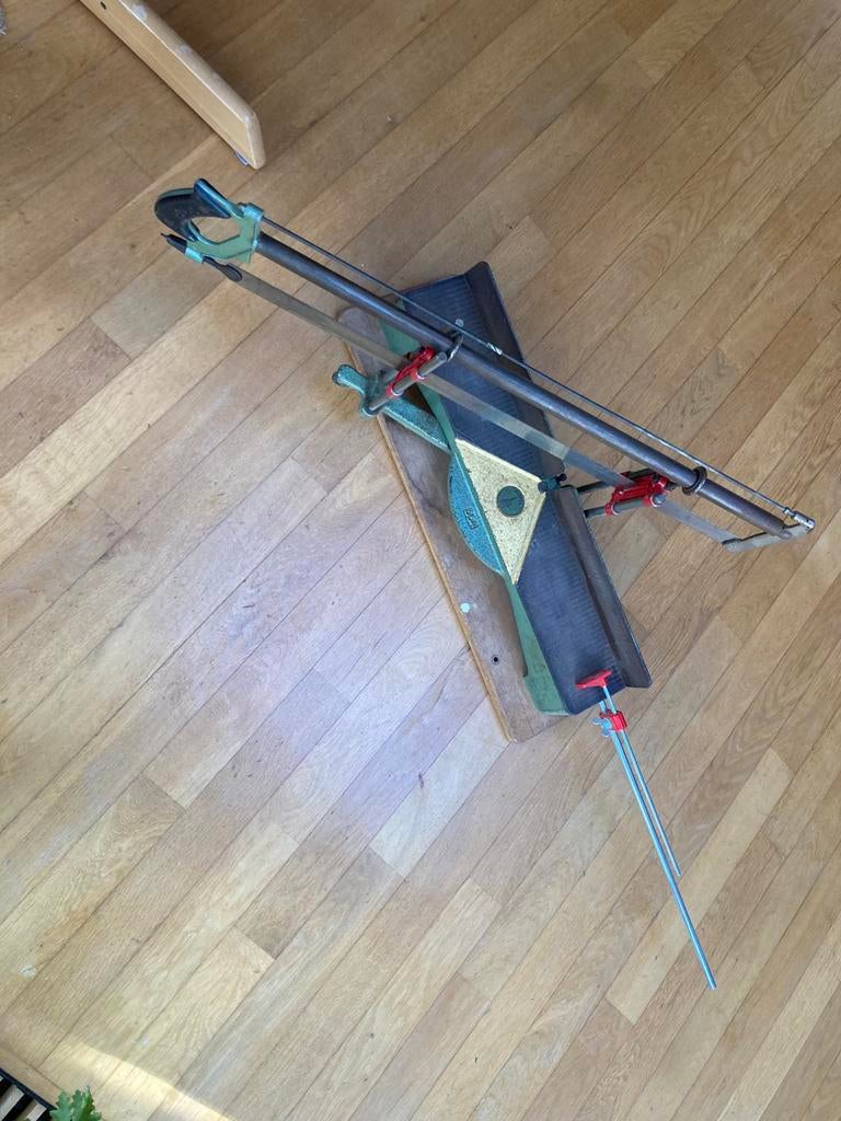 Ulmia 354 grote verstekzaag voor lijstenmaker met stop, Ophalen