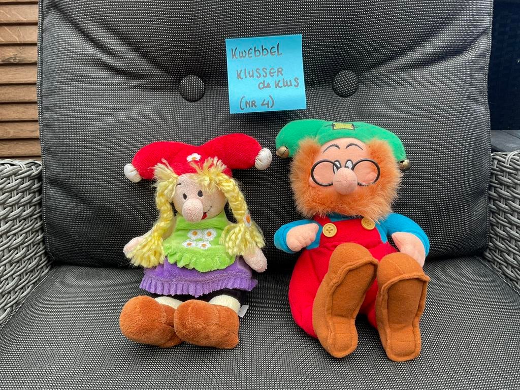 1 x Kwebbel knuffel van Kabouter Plop. KLUSSER VERKOCHT, Ophalen, Overige figuren, Nieuw, Beeldje of Figuurtje