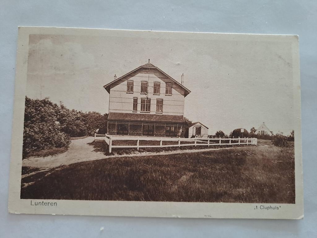 Lunteren,  t clubhuis, Ophalen of Verzenden, Gelderland