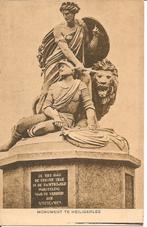 Monument te Heiligerlee., Verzamelen, Ansichtkaarten | Nederland, Ophalen of Verzenden, 1920 tot 1940, Gelopen, Groningen