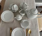 Bavaria Koffie/theeservies met goudrand, Gebruikt, Ophalen of Verzenden, Overige stijlen, Porselein