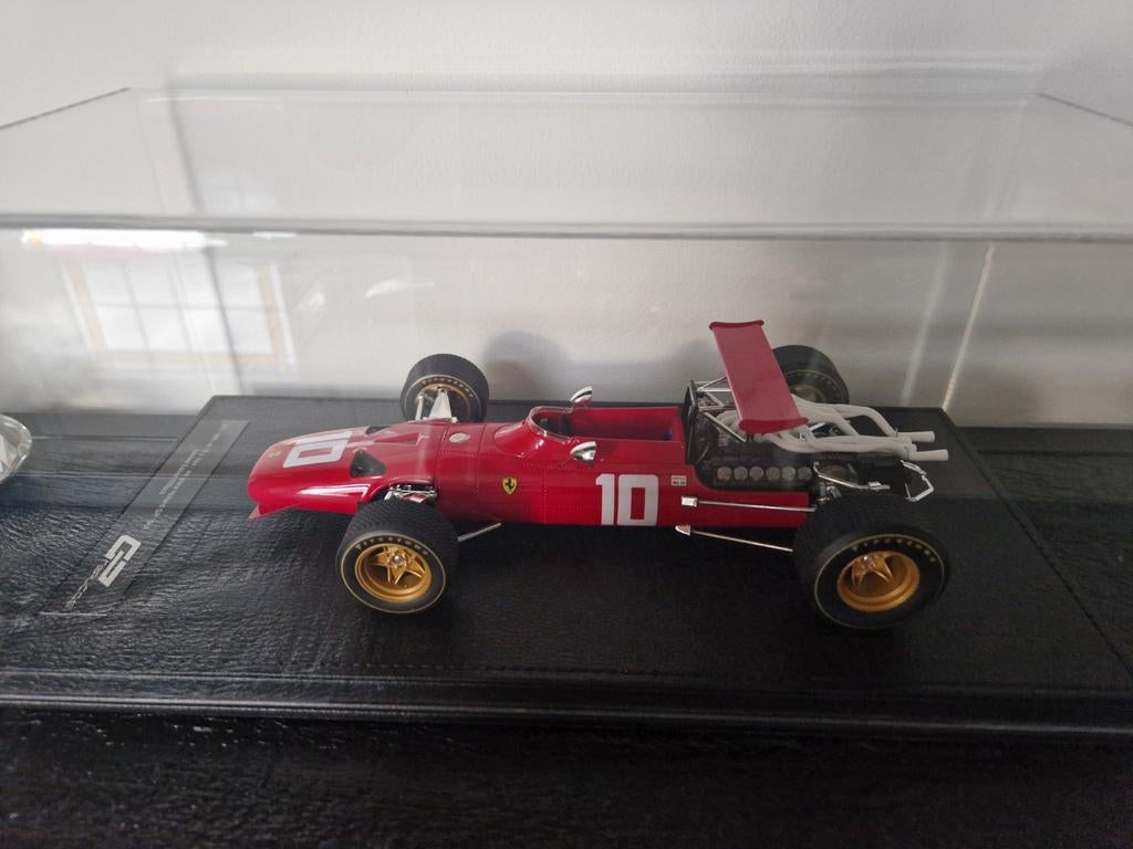 Ferrari Jacky Icks GP Replica - Limited Edition, Overige merken, Auto, Groter dan 1:32, Ophalen of Verzenden