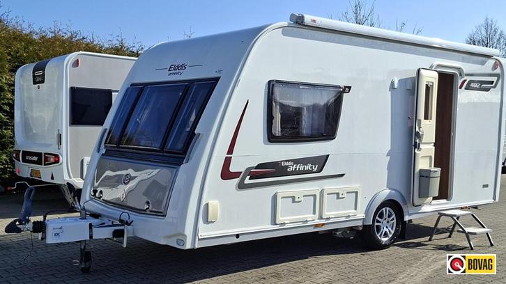 Elddis Affinity 482 incl. Mover, Cass. Lfl. !, Caravans en Kamperen, Caravans, Bedrijf, tot en met 2, 1000 - 1250 kg, Standaardzit